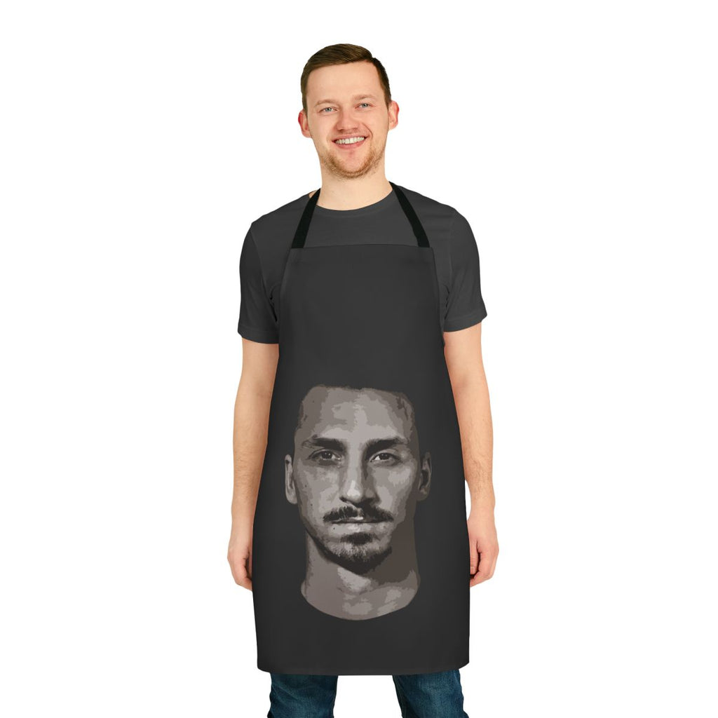 Zlatan Ibrahimovic Inspired Sketch Design Apron