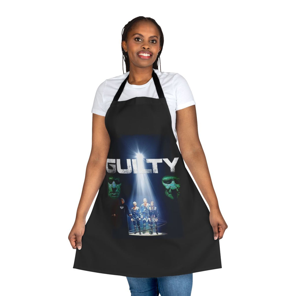 Apron featuring an artistic design of Zod from the Superman comics and movies