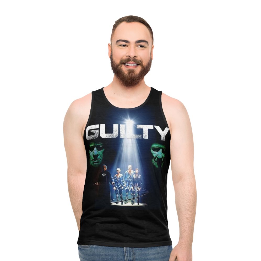 Unisex "Zod Is Guilty" Superhero Tank Top