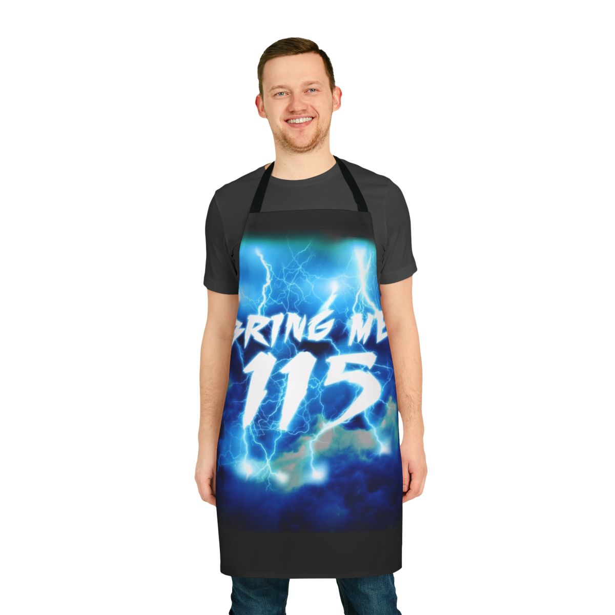 Zombie-inspired 115 apron with Call of Duty zombies design