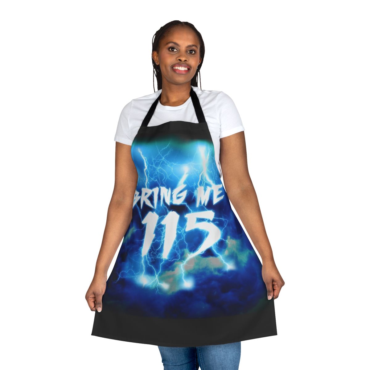 Zombie-inspired 115 apron with Call of Duty zombies design