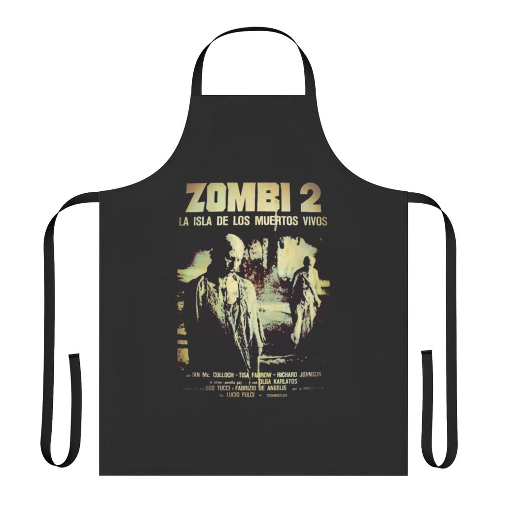 Zombie-Inspired Horror Apron with Gory Imagery