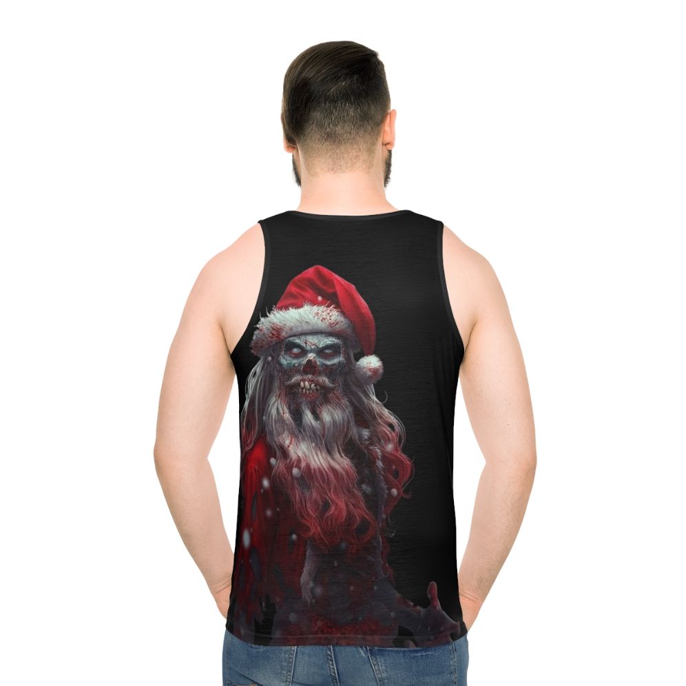 Zombie Santa Claws Unisex Holiday Tank Top