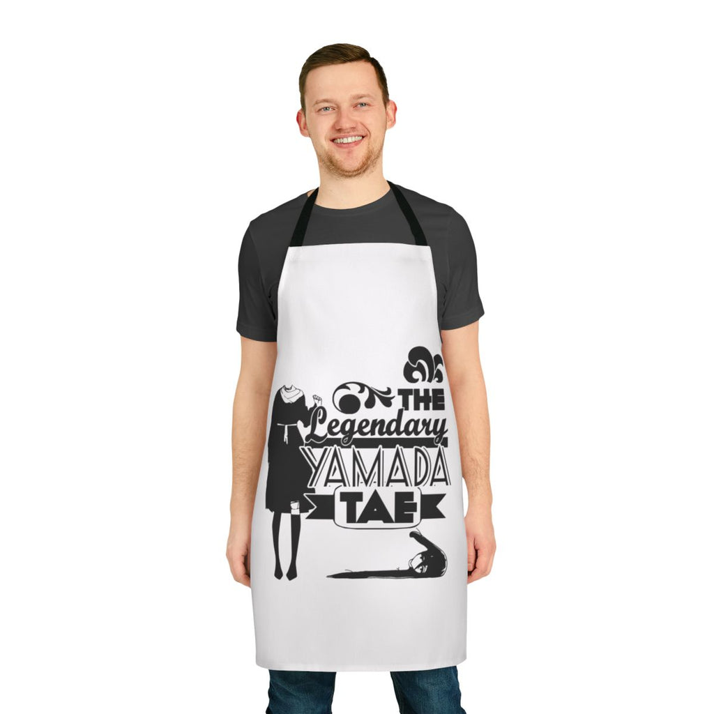 Zombieland Saga inspired apron featuring the character Tae Yamada