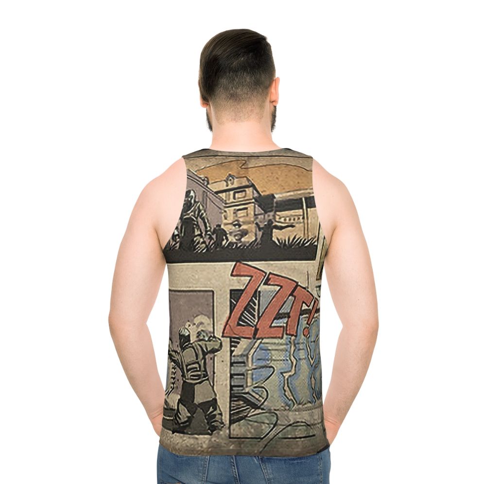 Zombies Loading Screen Comic Unisex Tank Top