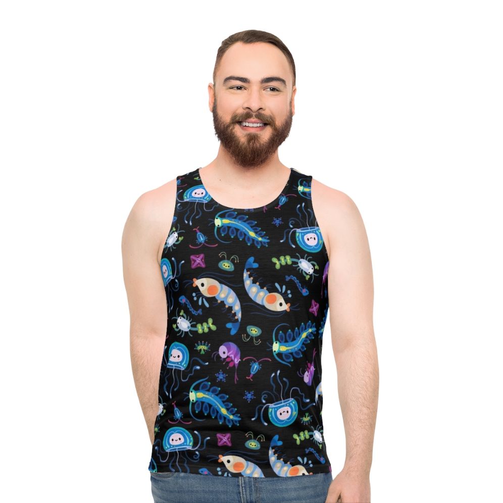 Zooplankton unisex tank top