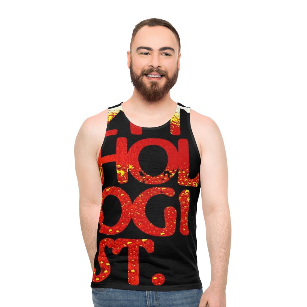 Zythologist unisex beer brewing bubble art tank top