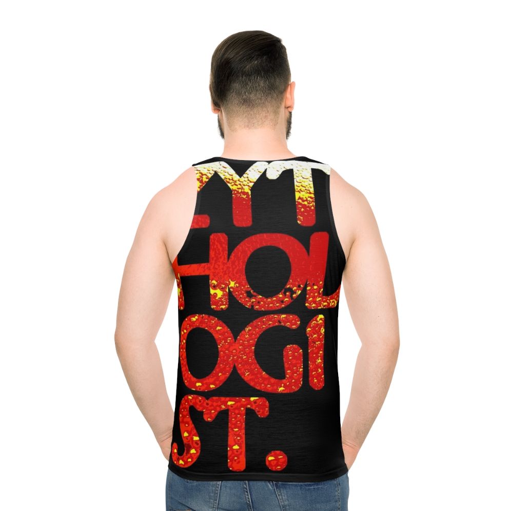 Zythologist unisex beer brewing bubble art tank top